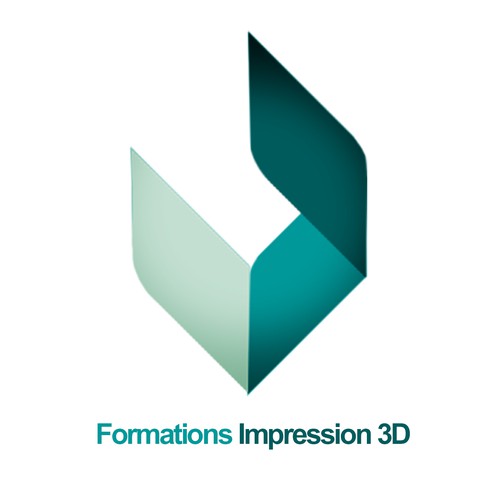 Création de logo pour un organisme de formation spécialisé dans l'impression 3D