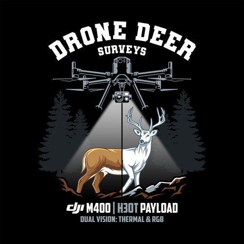 Drone Deer Surveys T-Shirt