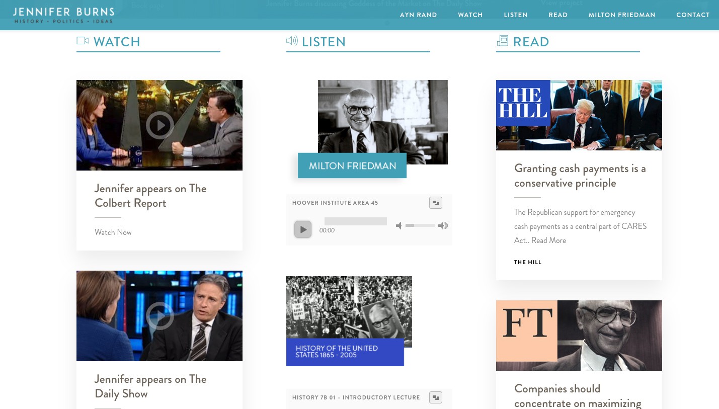 add content to website