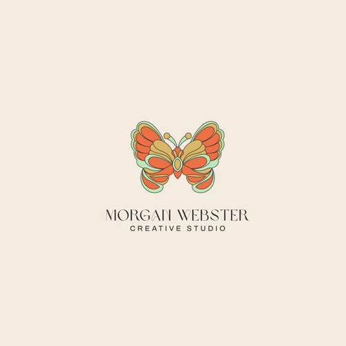 Butterfly logo concept