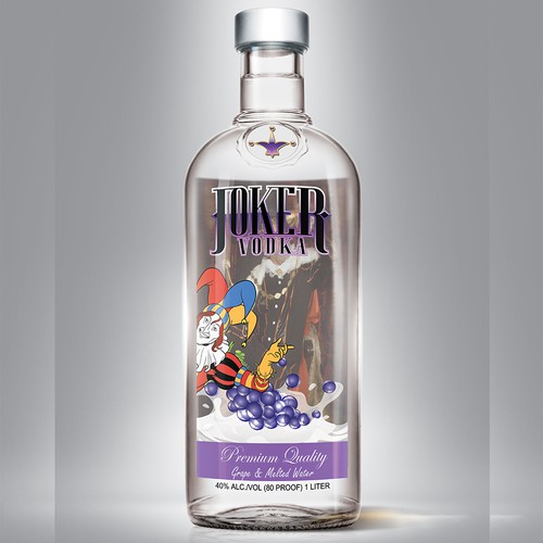 Vodka Label