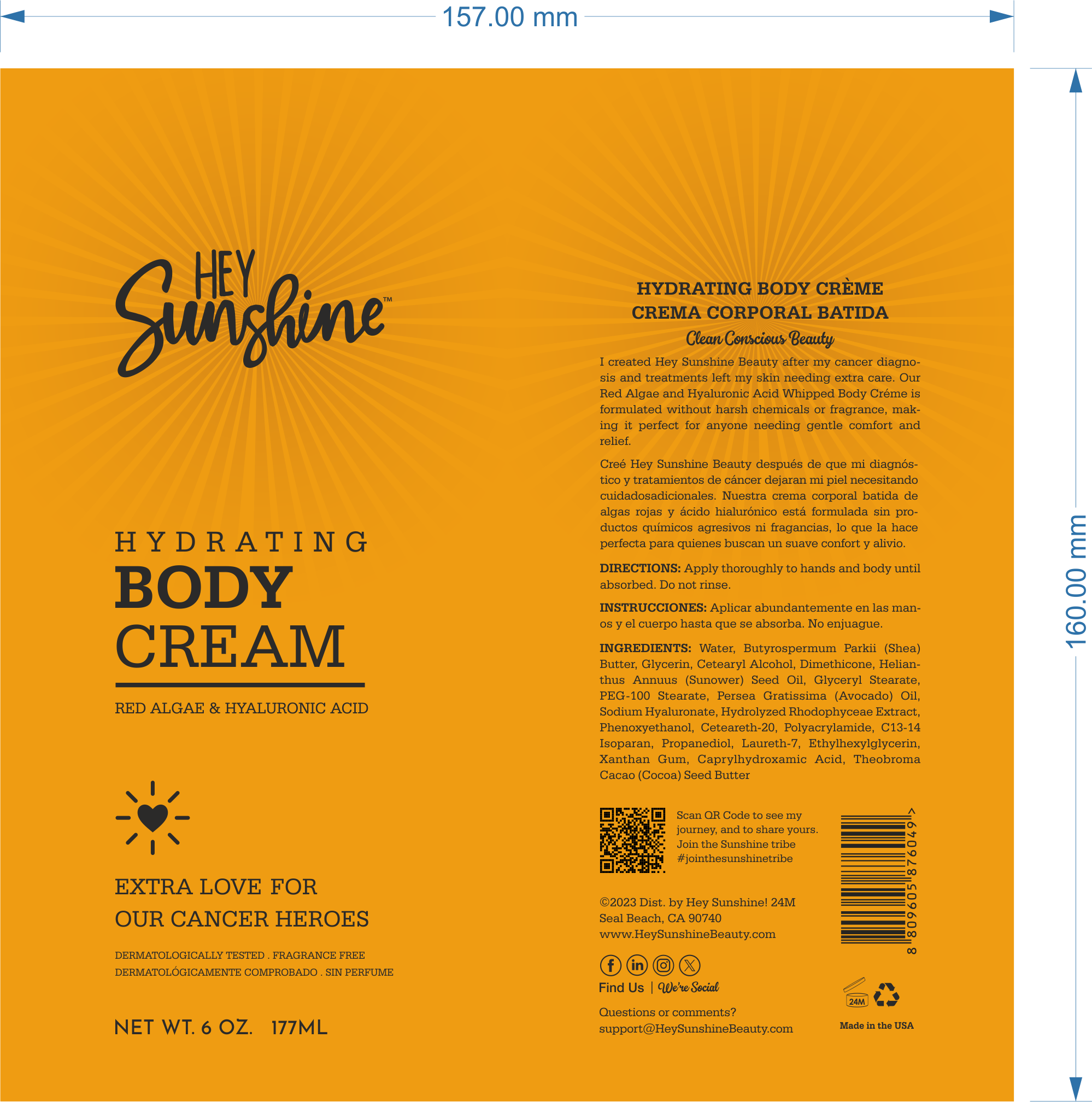 Hey Sunshine Packaging