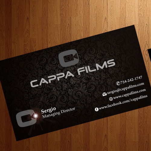 Film Company Business Card