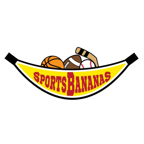 SportsBananas Logo Design