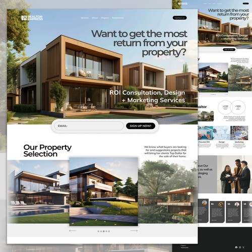 Real Estate Web Design