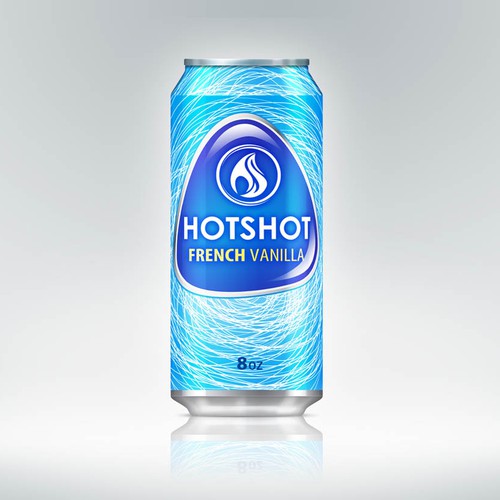 Hotshot - Product Labels for Hot New Drink