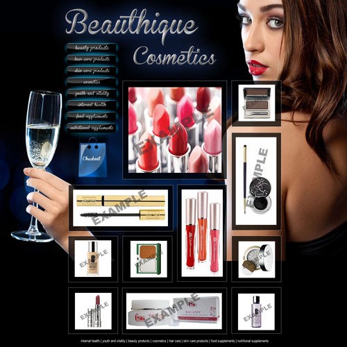 Create the next website design for BEAUTHIQUE.COM