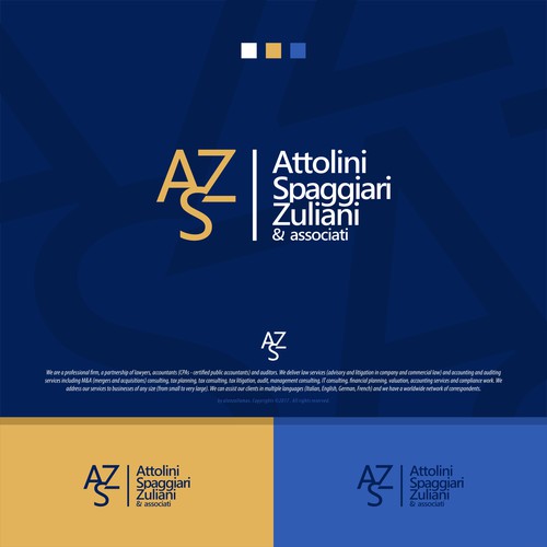 Attolini Spaggiari Zuliani & Associati original logo concept