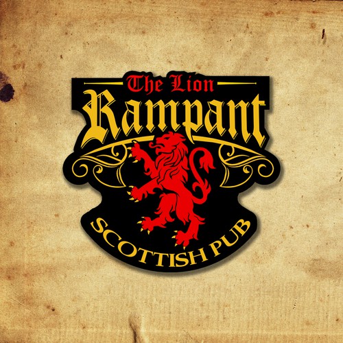 Create an awesome logo for a new Scottish pub!