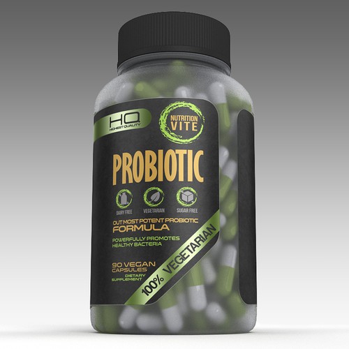 probiotic label