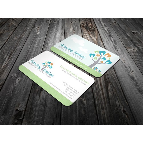 Kids Dentist Logo & Business Card