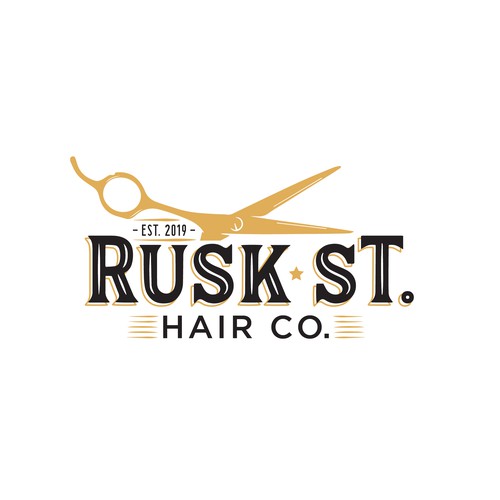 Logo RuskSt. Hair Co. 