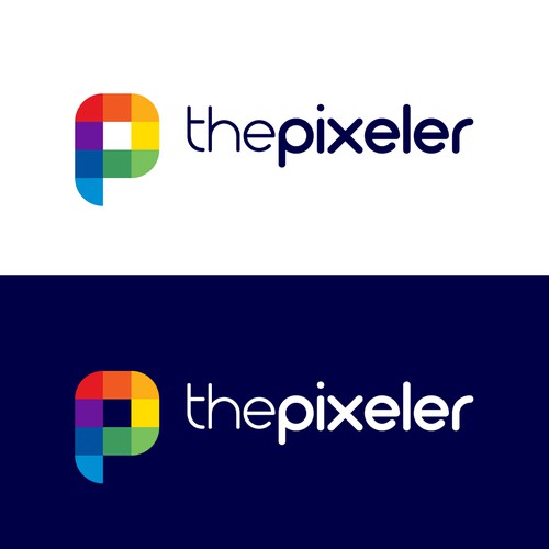 Create stylish logo for The Pixeler gallery