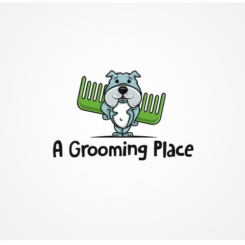 Dog Grooming logo design