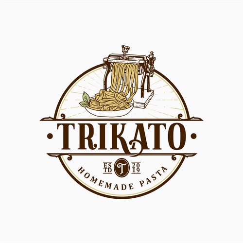 Logo for Trikato Homemade Pasta