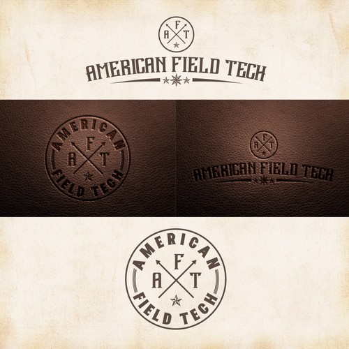 Vintage monochromatic logo