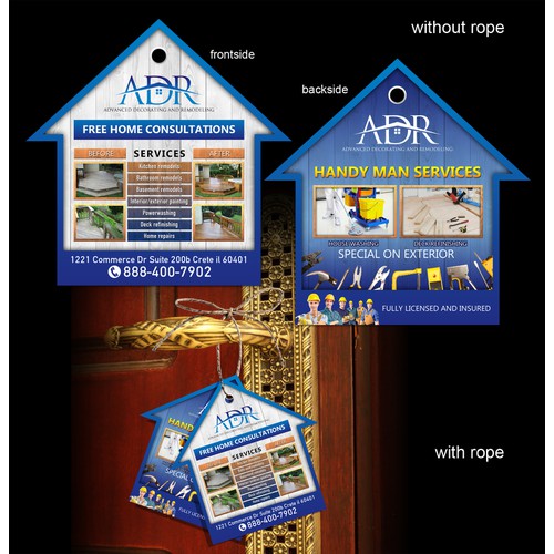 Advanced Decorating & Remodeling  needs a new postcard or flyer