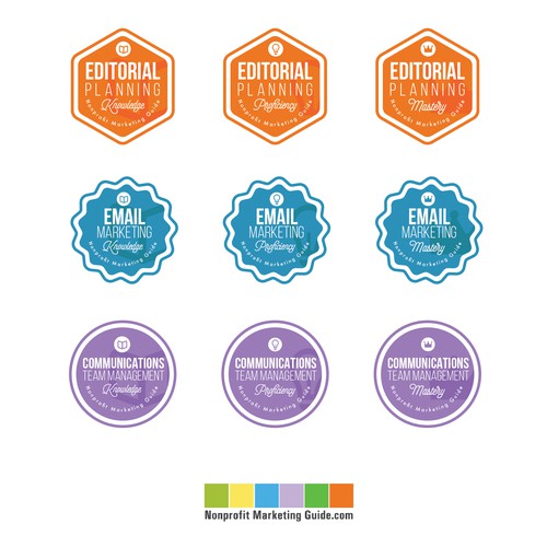 online badges for a communications director training program