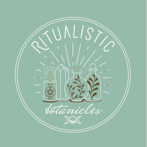 Ritual Witch Illustration