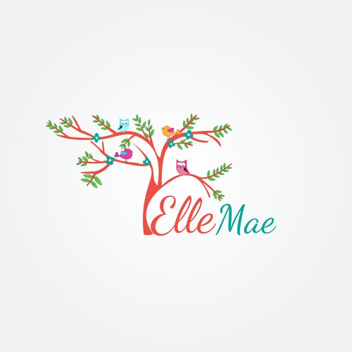 Logo Design For "Elle Mae"