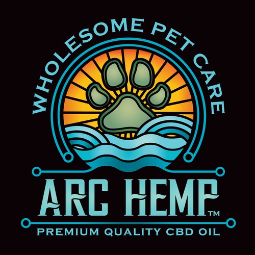 Logo for ARC HEMP pet care