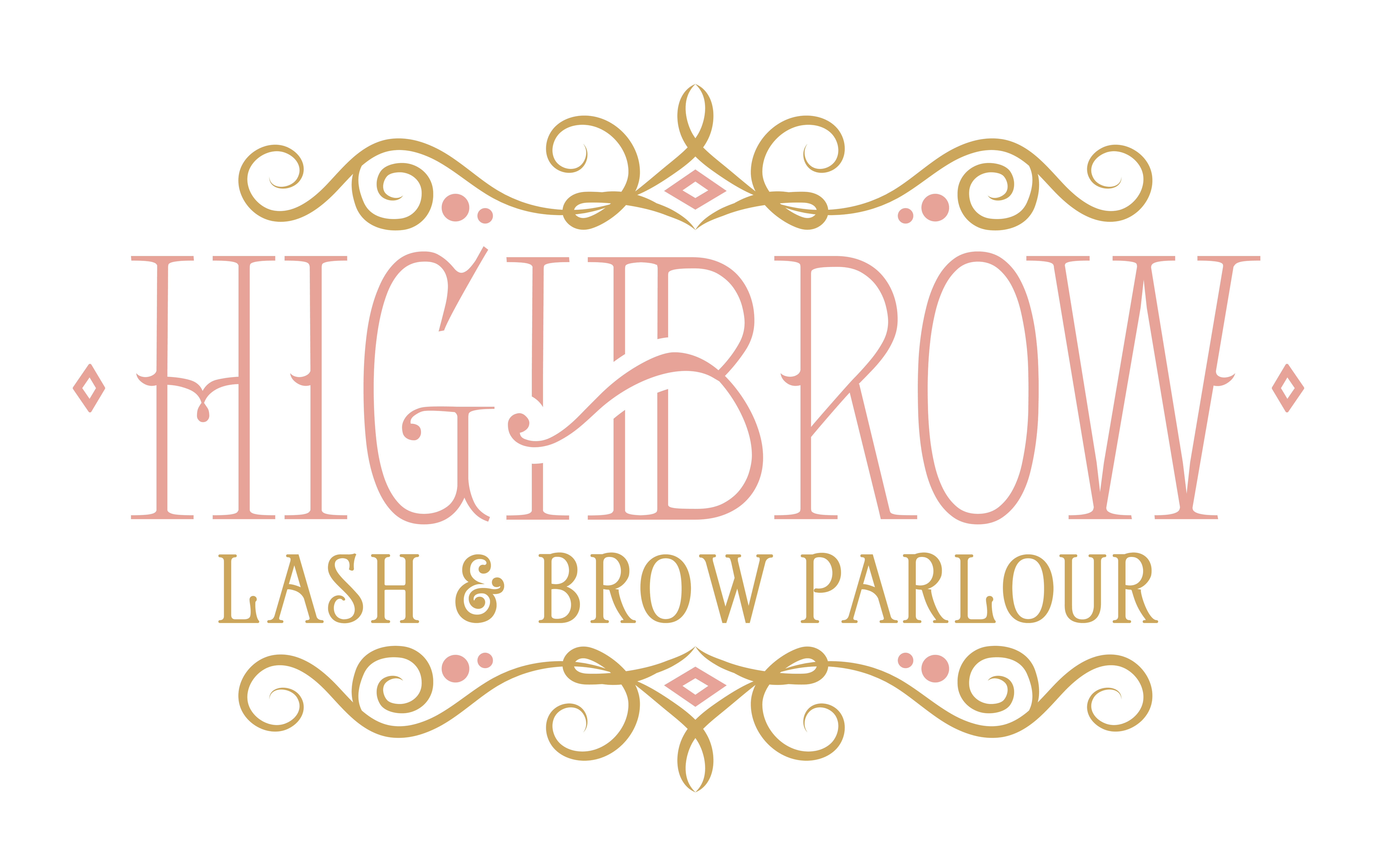 Design an Art Nouveau Style Logo for a Lash and Brow Parlour in Boulder, Colorado
