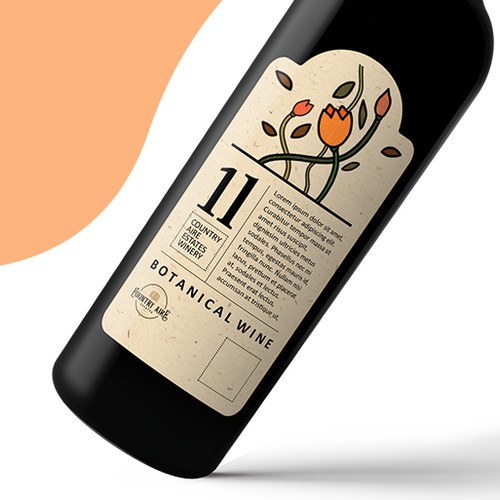 Wine label