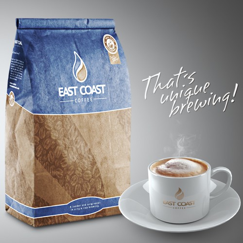 Coffee bag for East Coast Coffee
