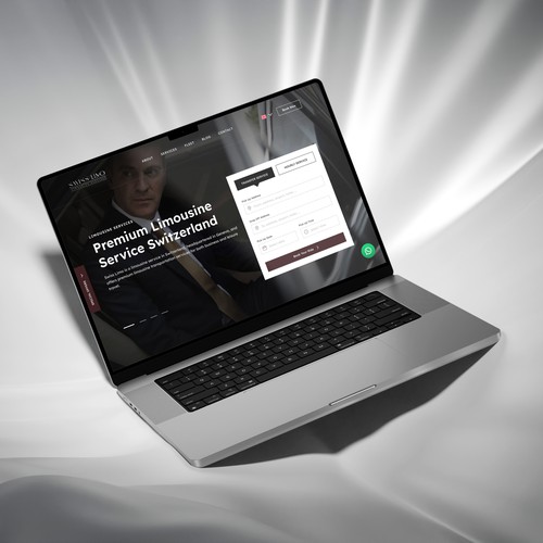 Limousine Services UI Web Design