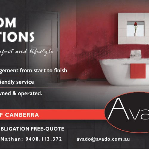 Avado needs a new postcard, flyer or print