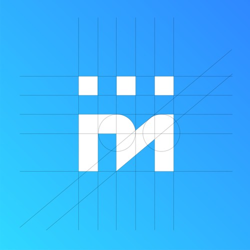 Minimal logo concept for TextMagic