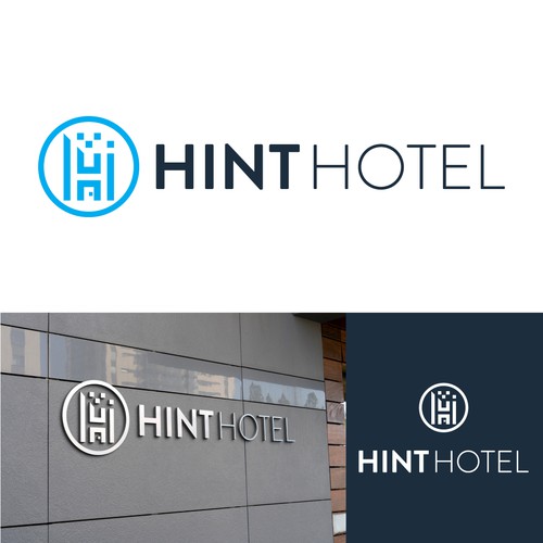 Modern logo for hotel