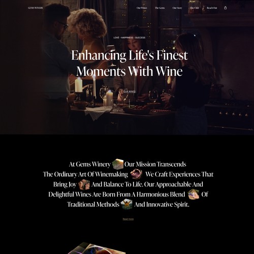 Winery website
