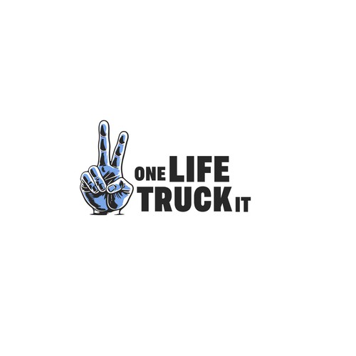 one life truck it logo