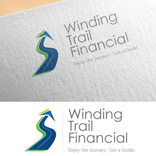 Logo concept for Winding Trail Financial