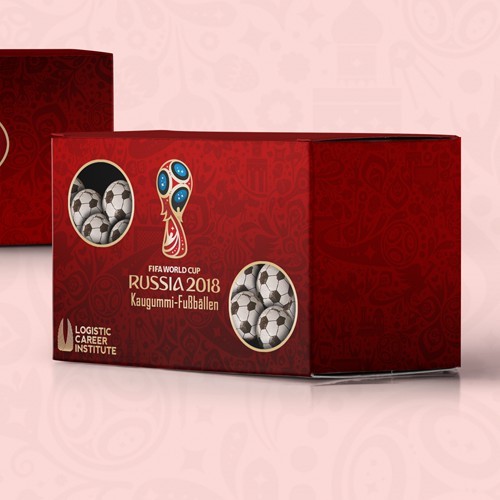 Russia World Cup Chewing Gum Packaging