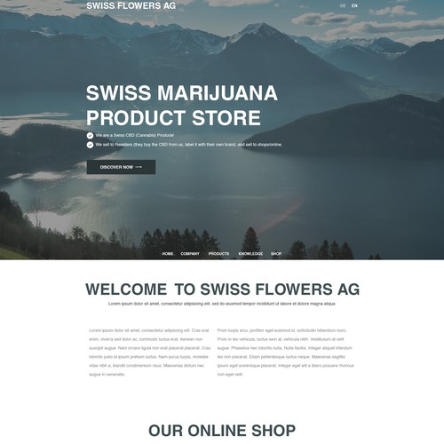 Swiss Flowers CBD (Cannabis Producer)