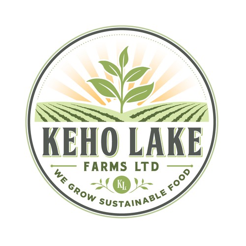 KEHO LAKE FARMS LTD LOGO DESIGNS