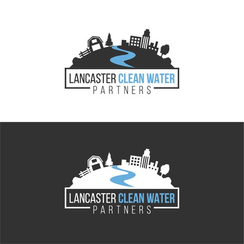 Logo concept for Lancaster CLEAN WATER PARTNERS
