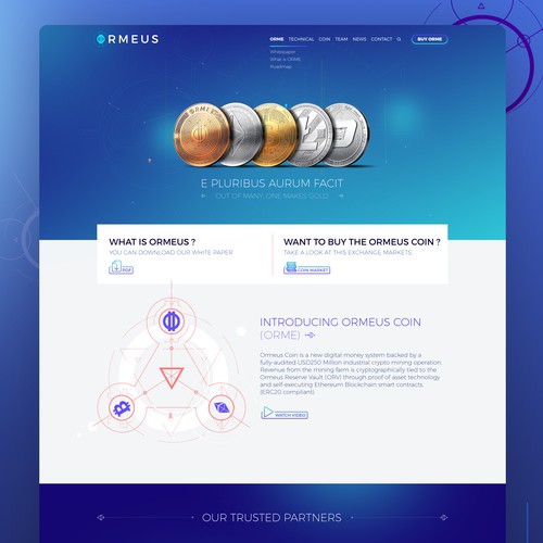 ORMEUS COIN redesign