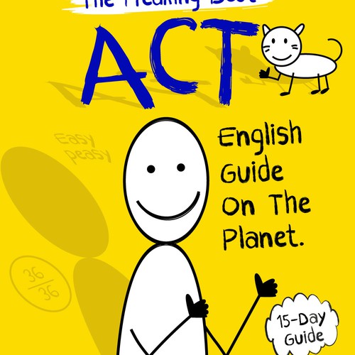 fun and catchy book cover design