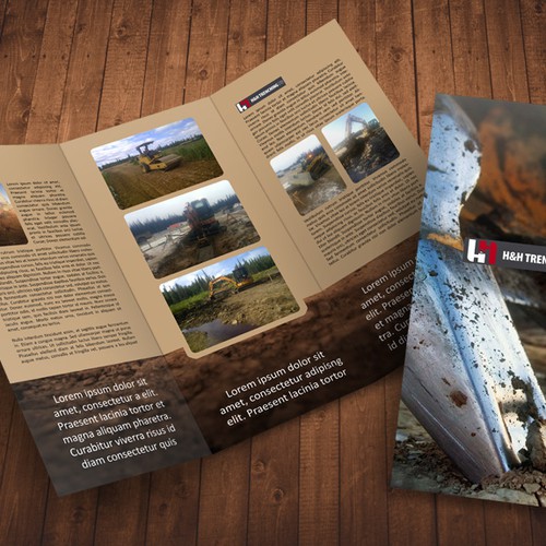 Help H&H Trenching with a new print or packaging design