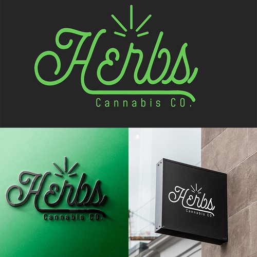 Modern Logo For Cannabis Boutique Shop