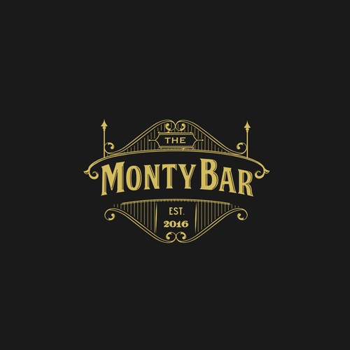 Logo for whiskey bar