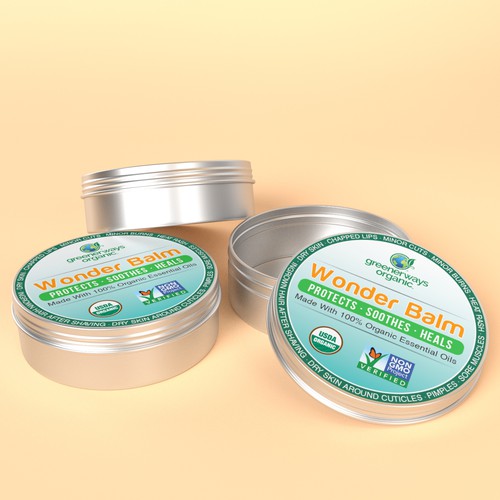 Simple Label concept for Wonder Balm