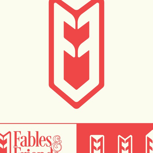 Logo concept for Fables & Friends book club