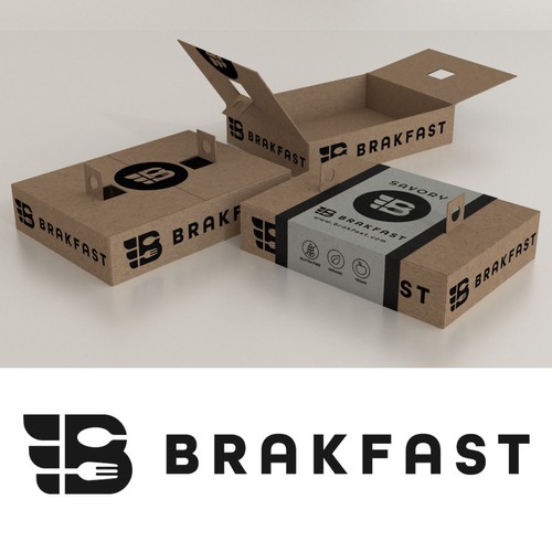 Brakfast minimalistic box