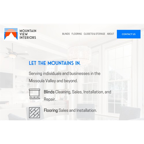 Mountain View Interiors Website and Brand Design