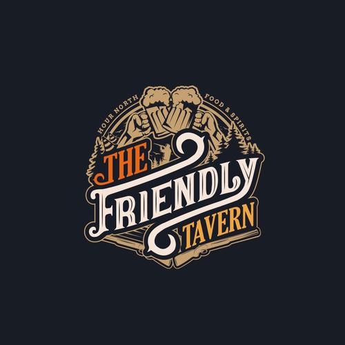 Logo for small town tavern