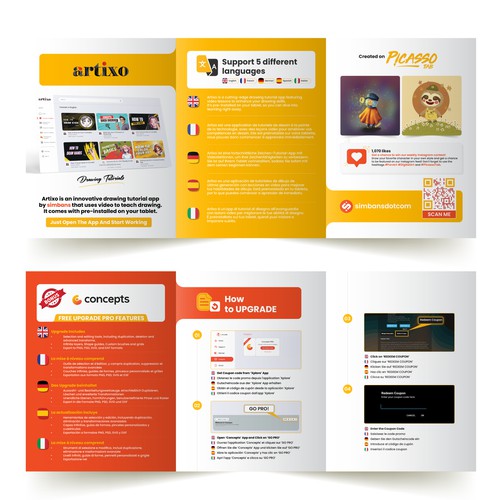 A5 Brochure Design